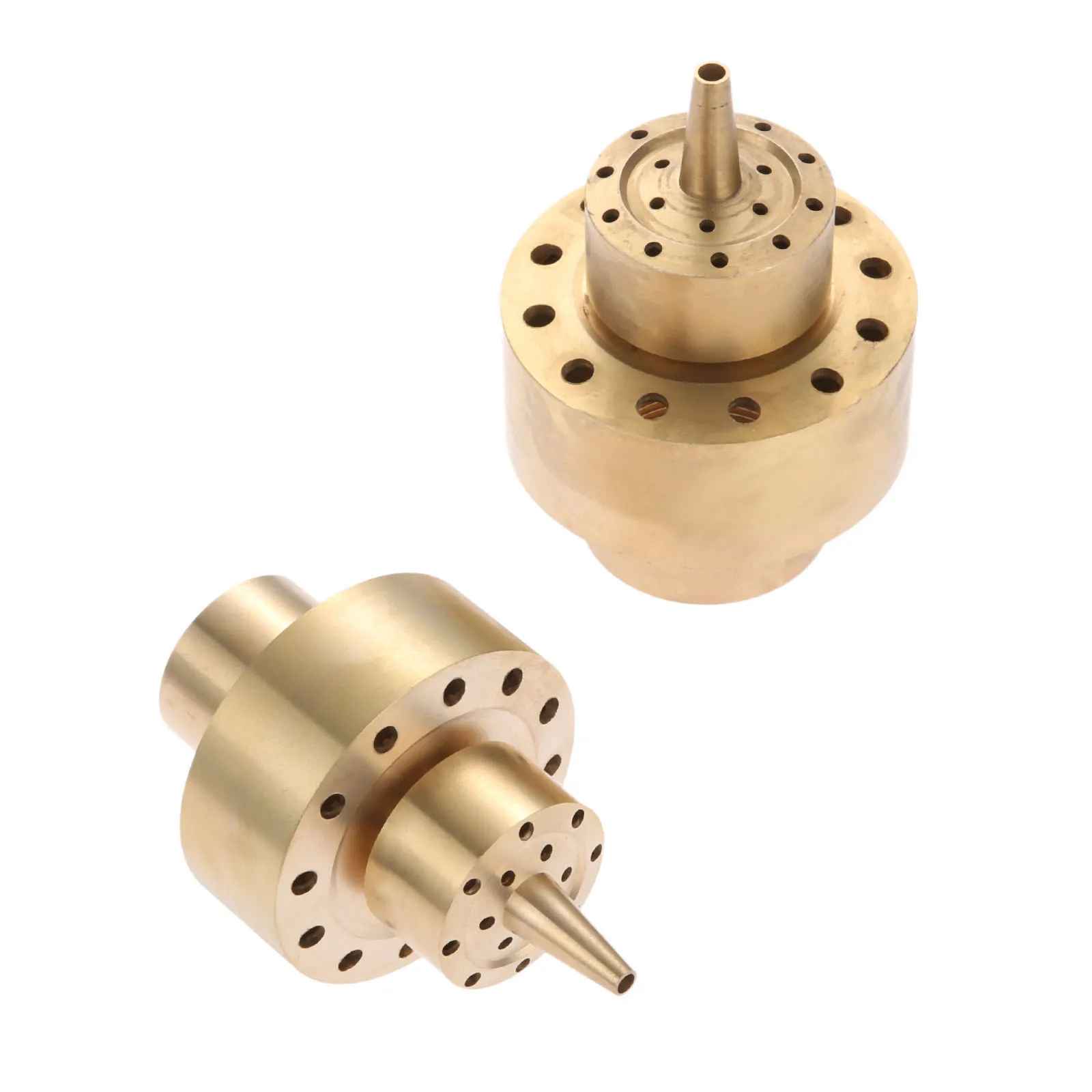 

1 шт., двухслойные форсунки для фонтанов, фонтанный разбрызгиватель, DN25, DN40