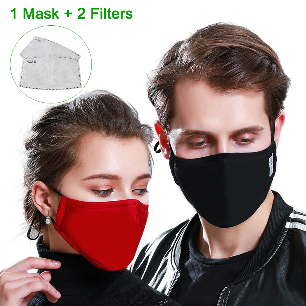 

Tcare Cotton PM2.5 Mouth Mask Anti Dust Mask Activated Carbon Filter respirator Mouth-muffle bacteria proof Flu Face Masks