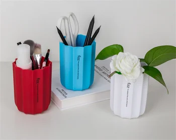 

Newest Xiaomi fizz Edge series pen holder simple modeling rubber coating potted application three color choice