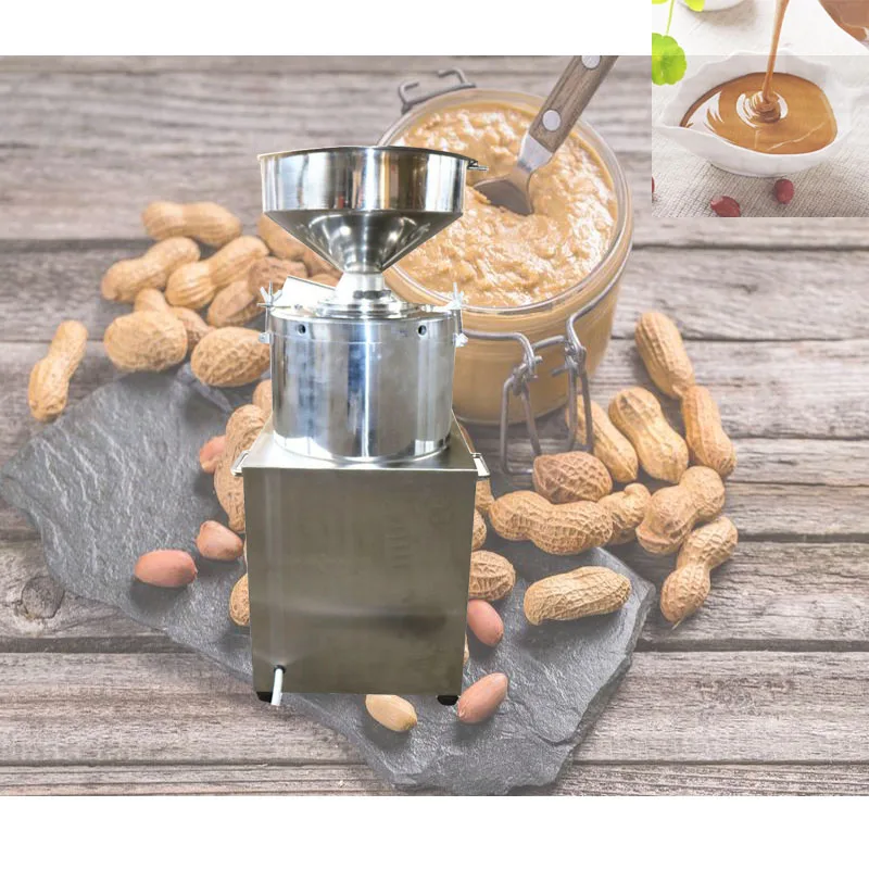 

Vertical colloid mill peanut almond butter machine high speed grinding nut paste machine food grade colloidal sheep soup machine