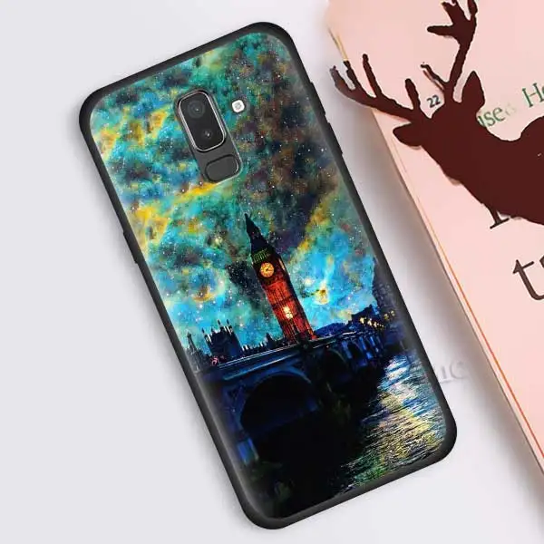 B06 Лондонским Биг Бен Англия чехол для samsung Galaxy J8 J6 J4 A6 A7 A8 A9 плюс M10 M20 M30 S M40 силиконовый чехол для телефона с изображением на задней панели Чехол - Цвет: B06