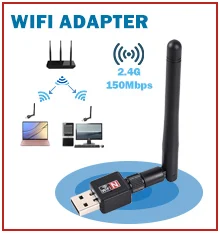 2pcs 150M Usb wifi адаптер ethernet lan беспроводной 802.11n ноутбук Настольный ключ карта antena adaptador 2,4g 5g wi fi приемник wi-fi 5g мини - Цвет: 2pcs 150M