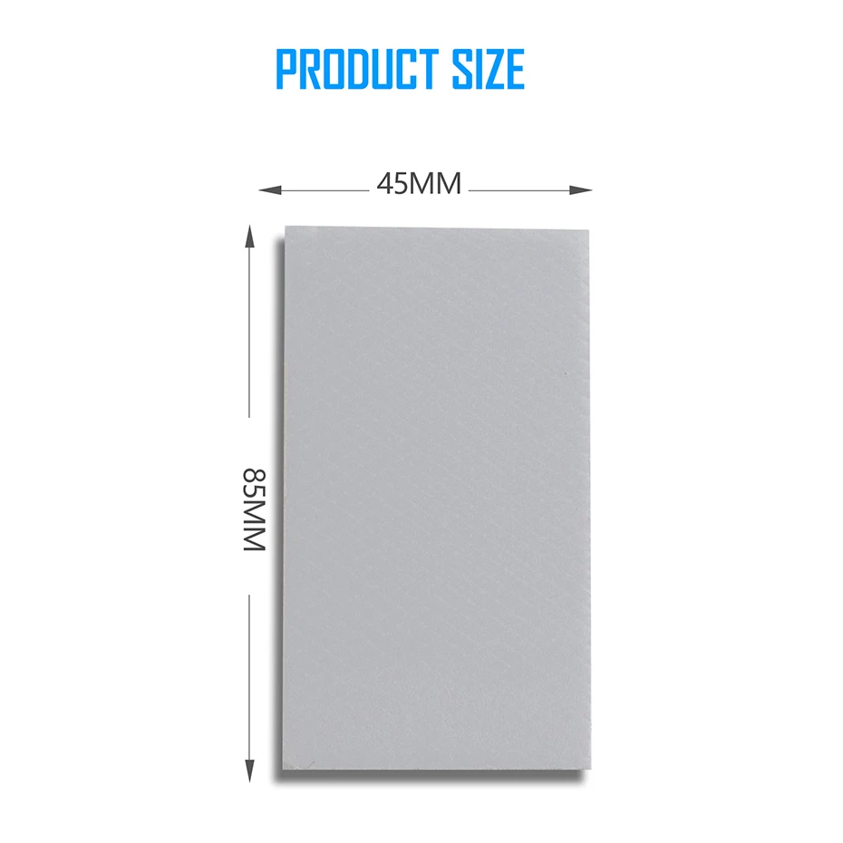 Zezzio-dissipação de Calor Silicone Pad para Cpu Gpu Ram Motherboard Alto Desempenho Multifuncional Pad Térmica 12.8 14.8 16.8w mk - Imagem 2