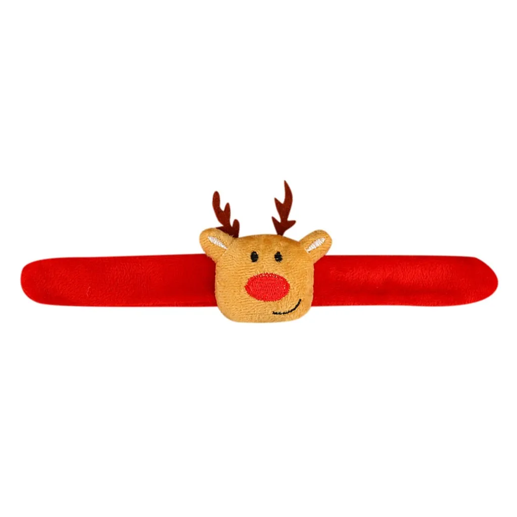 Горячая Распродажа рождественские детские подарки Рождественский креативный резиновый браслет как детский подарок браслеты#3s