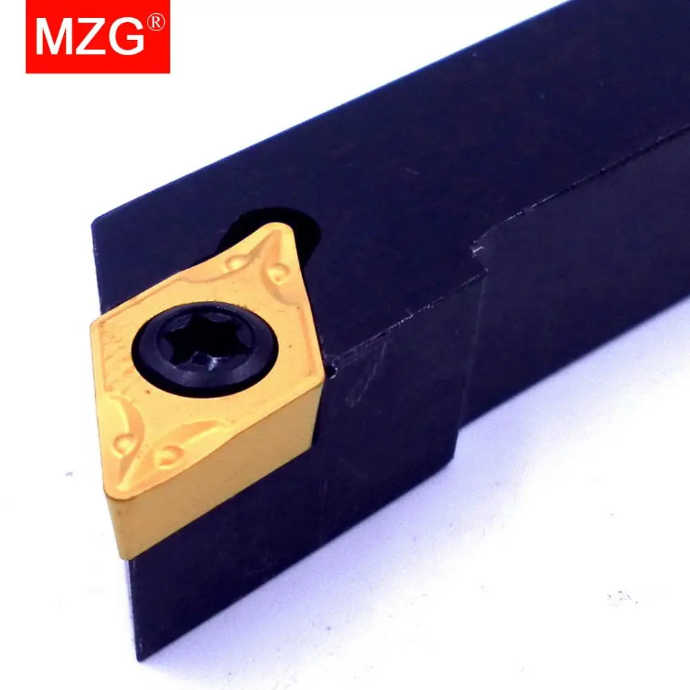 MZG 12mm 16mm 20mm SDJCR1010H07 Turning Arbor CNC Lathe Cutter Bar Carbide Insert External Boring Tools Clamped Steel Toolholder