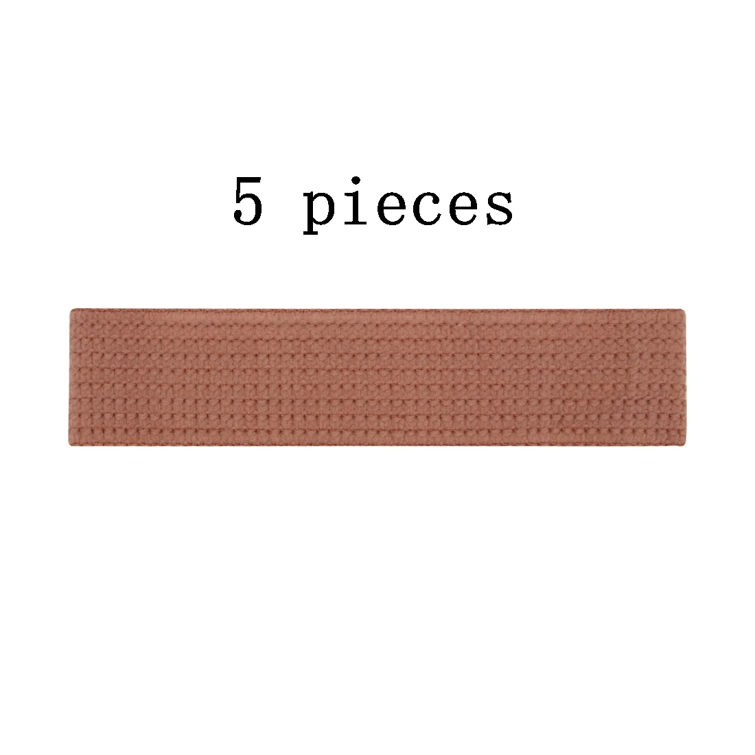 5pcs-10 5 шт./компл. «сделай сам»; повязка на голову для малышей чистая Форма повязка на голову 25 Цвета теплые мягкие эластичные резинки для волос для детей ясельного возраста - Цвет: 5pcs-10