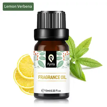 

Pyrrla 10ml Lemon Verbena Fragrance Oil For Aromatherapy Humidifier Diffuser White Musk Apple Mango Flower Fruit Essential Oils