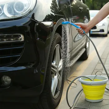 

Outdoor Shower Car Washing Machine Portable Car Shower Water Pump Automobile 12V High Pressure Electric