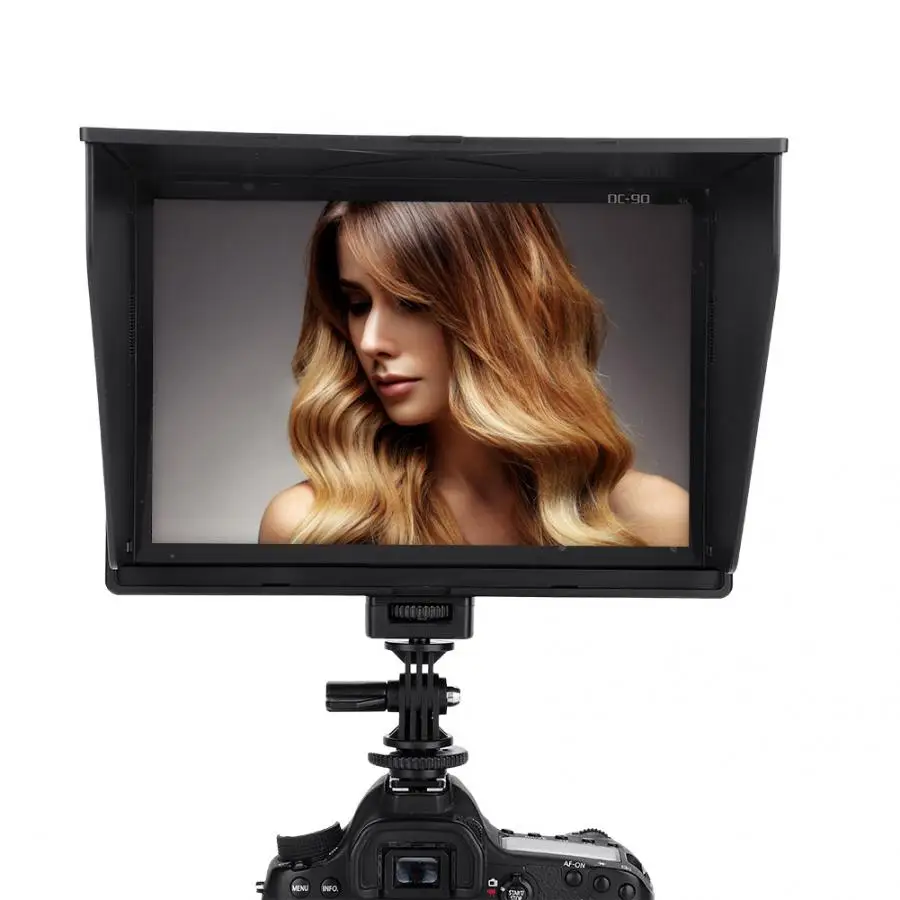 VILTROX fotografia acessorio DC-90HD 8,9 дюймов ips экран 4K Full HD монитор камеры монитор для DSLR камеры s фото студийная камера