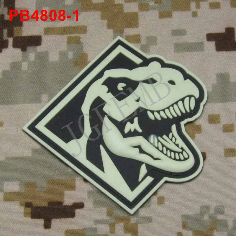 T-Rex T Rex king динозавры Трицератопс боевой патчи Тактический ПВХ патч военные значки боевые патчи