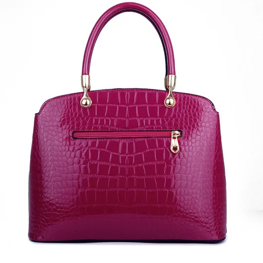 

2018 New Style Europe And America Big Brand Top Grade Crocodile Pattern WOMEN'S Bag Versitile Fashion V Shoulder Bag Trendy Bag