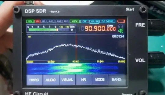 HIFI высокое качество звука 50K-200MHz Малахитовый SDR радио Malahit DSP HAM приемник |