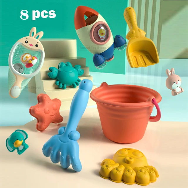 Summer Beach Toys For Kids Animal Model Seaside Beach Toys Digging Sand Tool  With Shovel Water Game Play Swimming Bath Toys - Beach/sand Toys -  AliExpress