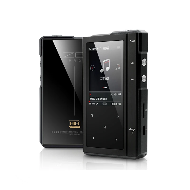 Lusya Z6 Pro Hifi музыкальный плеер жесткий DSD MP3-плеер ES9018Q2C ЦАП двухъядерный процессор+ кожаный чехол LPC4357 Поддержка Макс 128 ГБ