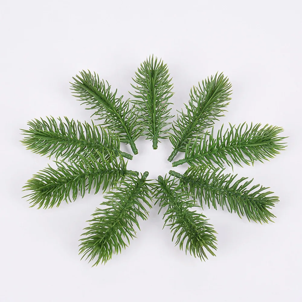 1 шт. искусственные сосновые иголки искусственные растения Цветочные аранжировки аксессуары для рождественских елок декоративные Флорес