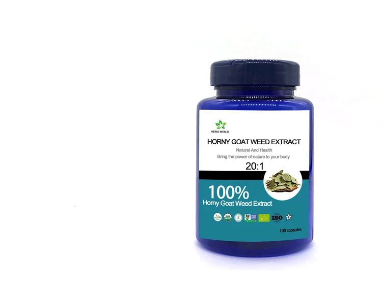 Epimedium Icariin Horny Goat Weed Extract 20:1