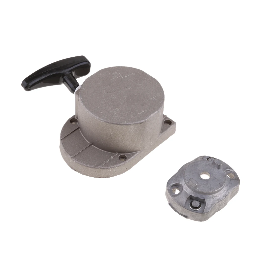 2pcs Pull Start Starter Replacement for 50 60 66 80 cc 2-Stroke Engine Motorized Bicycle Scooters Dirt Bike