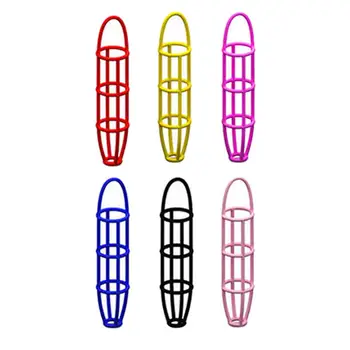 OLO Silicone Mesh Cage Penis Sleeve Erection Enhancer Delay Cock Ring Extension Adult Sex Products Erotic Toys Dick Condoms 3