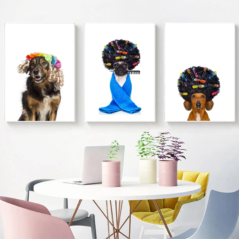 Pug-Dog-With-Hair-Rulers-Posters-and-Prints-Funny-Dachshund-or-Sausage-Dog-Border-Collie-Art (3)