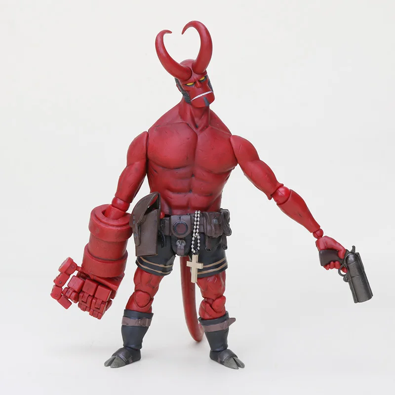 17 см Hellboy Demon of Hell ПВХ Фигурки Модель коллекционные игрушки