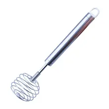 Нержавеющая сталь ручной самоповорачивающийся венчик легко блендер и миксер крем Whipper взбиватель яиц Горячая мешалка для напитков