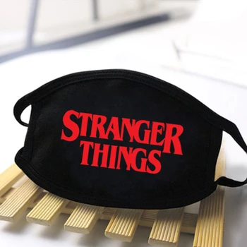 

Stranger Things Masks 2020 Black Reusable Washable Breathable Mask Spring Winter Windproof Mask Anti-Dust Comfortable Cool Mask