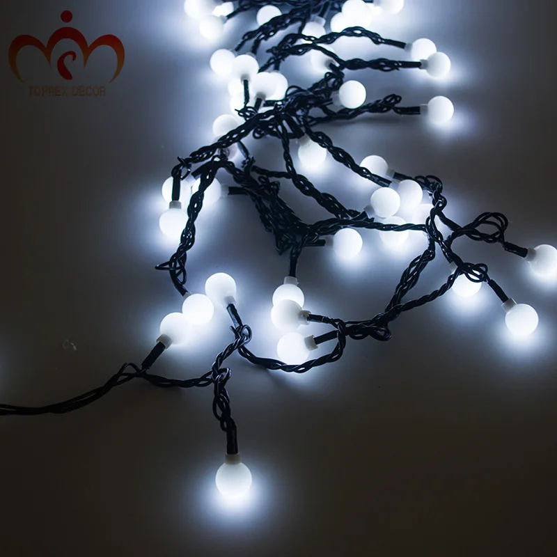 Kaufen 10m 100LEDs weihnachten girlande ball licht string hochzeit im freien dekoration fee lichter