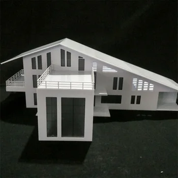 

40.5 X 26.3 X 14cm 1/75 Scale Sand Table Decorative Architecture Building Miniature No.6 House Model Accessories 2020 new