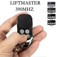 O controle remoto da porta da garagem é compatível com liftmaster craftsman chamberlain 971lm 972lm 973lm 974lm 390mhz transmissor