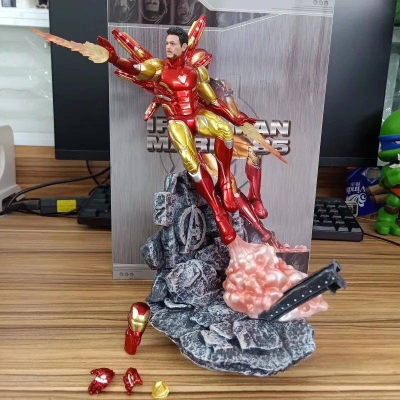 Новинка Marvel Железный человек MK85 25 см фигурка Ironman Nano Mark 85 Тони Старк Мститель