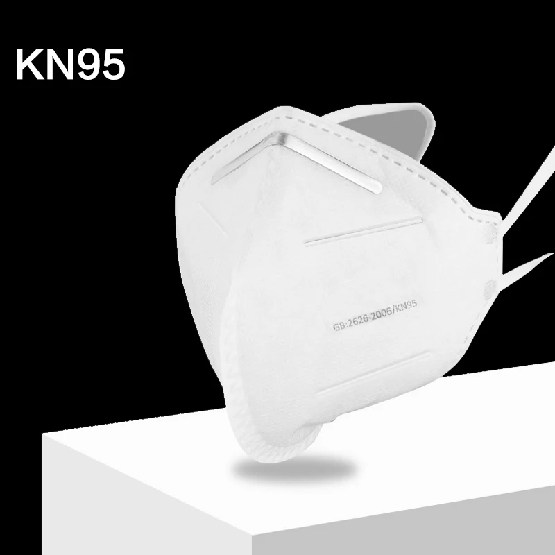 

10 Pcs Hot Sale KN95 Face Masks Respirator N95 Masks Adaptable Anti Dust Pollution Facemask Breathable Mouth Mask as KF94 FFP2