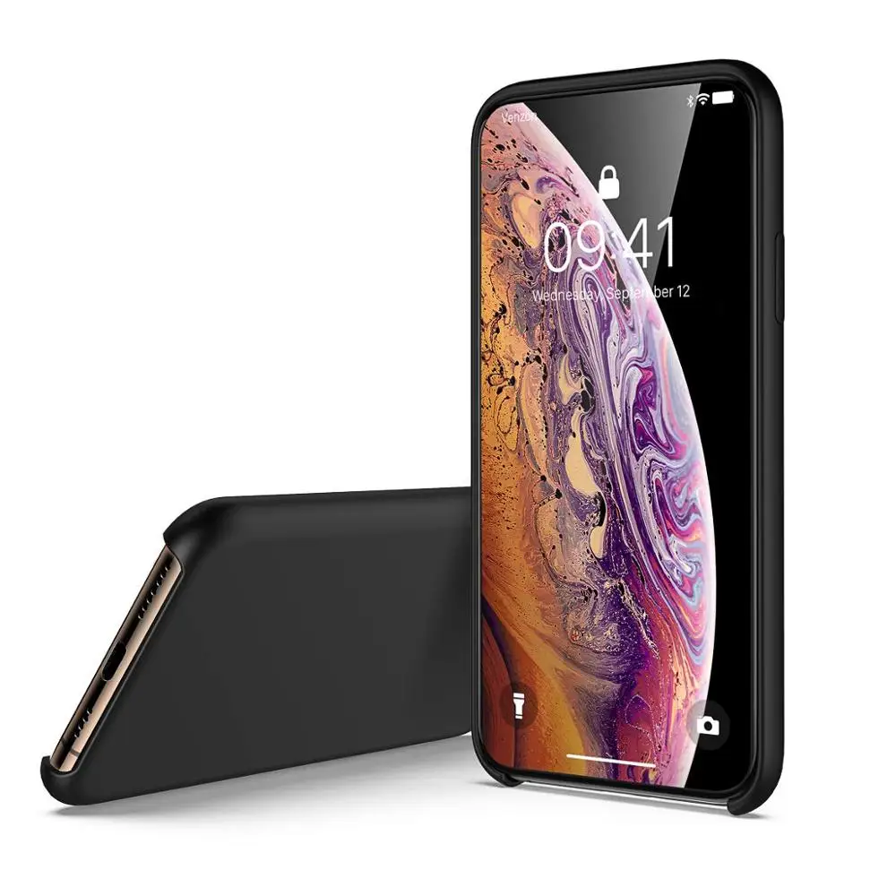

DIVI Case Compatible iPhone Xs Max XR, Phone Cover Case [Gel Rubber Full Body Protection Shockproof Slim Anti-Drop Cover