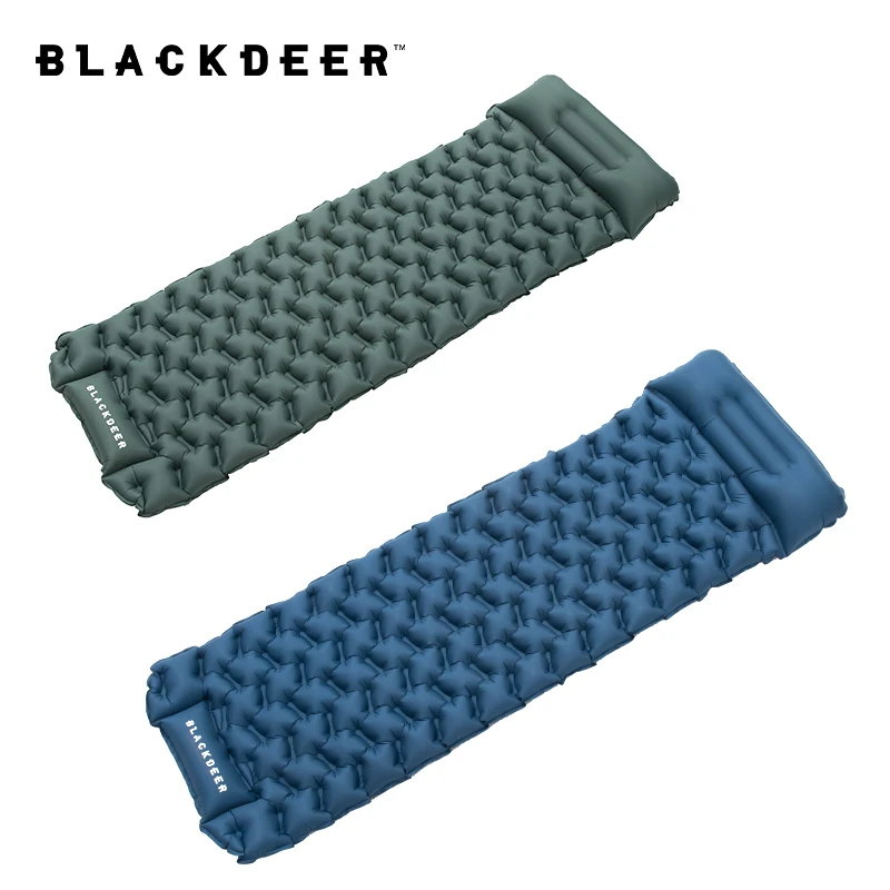 Blackdeer Camping Sleeping Pad Built in Pump Inflatable rug