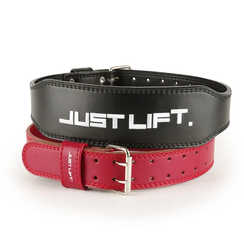 

Justlift. Weightlifting Adjustable Sports Waist Support Squat Deadlift Healthy Beauty Genuine Leather Fitness Belt Men And Women