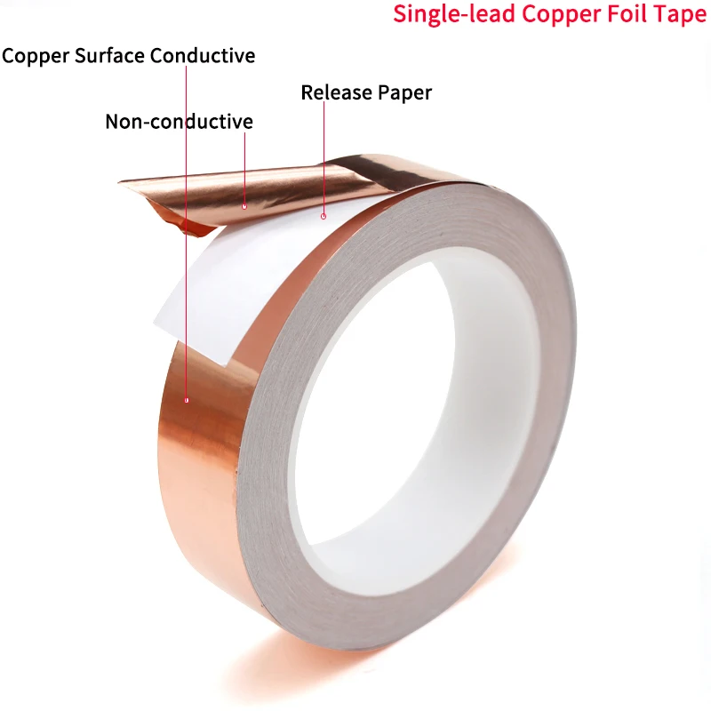 Self Adhesive Conductive Copper Foil Tape  20m 6mm Adhesive Copper Foil  Tape - 10m - Aliexpress