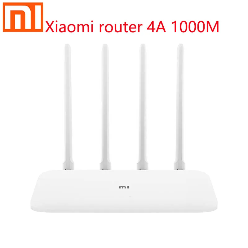 

Original xiaomi router 4A1000M version dual-core CPU Gigabit Ethernet port Dual-band AC1200 128MB secure Internet access