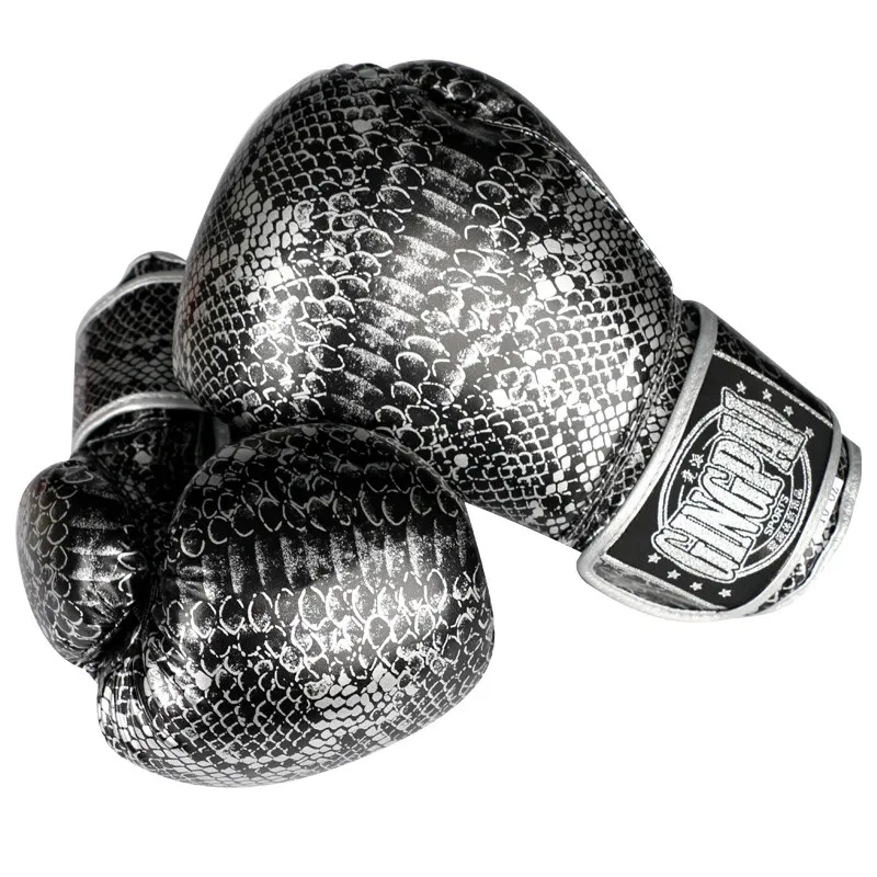 GINGPAI Боксерские перчатки для мужчин карате Муай Тай Guantes De Boxeo Free Fighting MMA Sanda