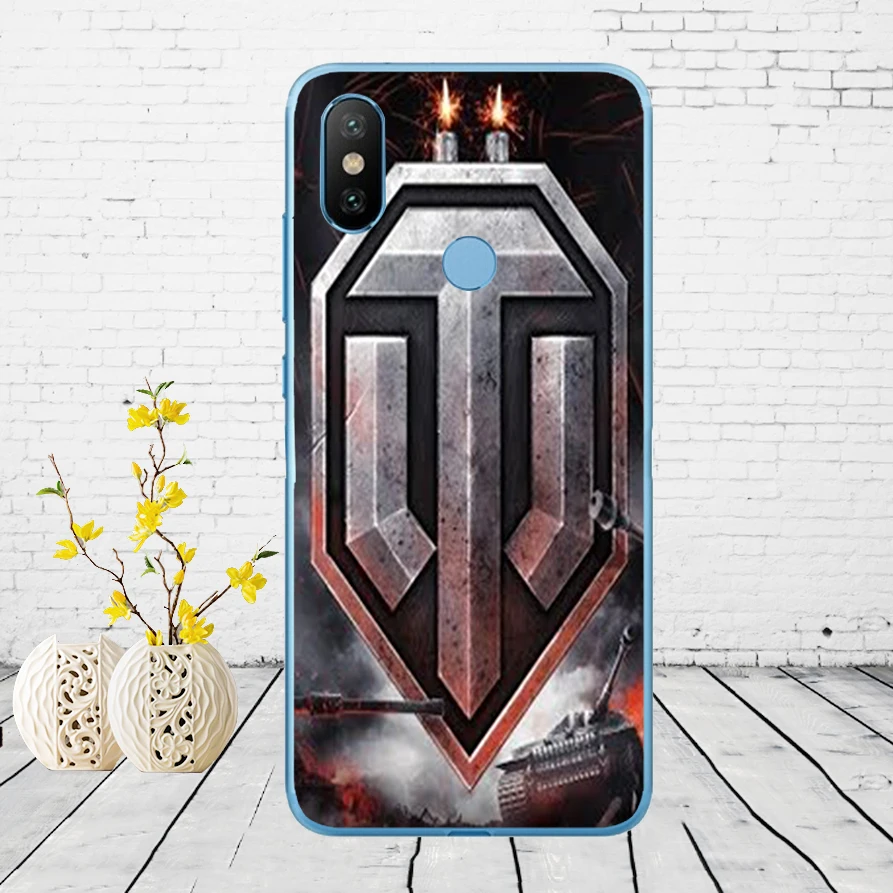 7 Мягкий силиконовый чехол 91DD world of tanks для Xiao mi Red mi 6 6a mi 8 a2 lite note 5 6 pro 7 Case - Цвет: 7