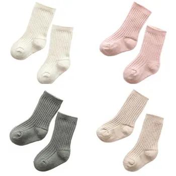 

2020 2pcs Plus Velvet Warm Baby Socks Plus Velvet Autumn And Winter And Adorable Socks