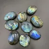 Labradorite véritable couleur bleue naturelle, pierre de lune naturelle, ornement, livraison aléatoire, 1 pièce ► Photo 3/6