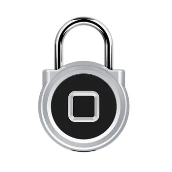 

USB Charging Fingerprint Padlock Smart Anti-Theft Intelligent Keyless Fingerprint Lock P10 For Toolbox Warehouse Lockers Bicycle