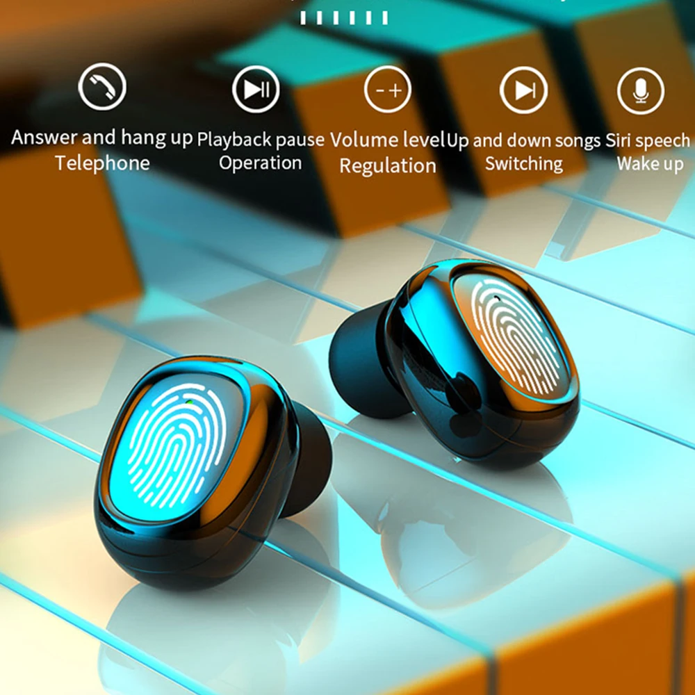 Willkey G5S наушники вкладыши TWS с Беспроводной Bluetooth 5 0 Наушники Hi Fi стерео Басс