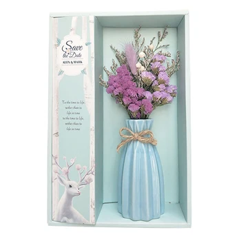 

Home Aromatherapy Dry Flower No Fire Aromatherapy Vase Ornaments Set Bedroom Bathroom Toilet Perfume Deodorant