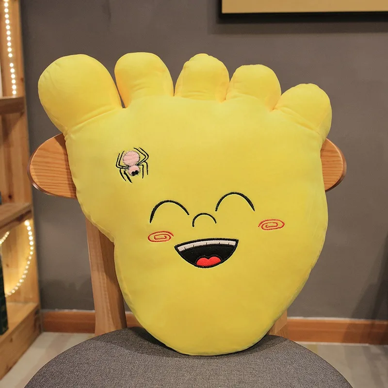 40cm Funny Foot Plush Pillow Toys Soft Stuffed Cartoon Sole Doll Nap Pillow Chair Cushion Birthday Gift For Friends Boy Children 4