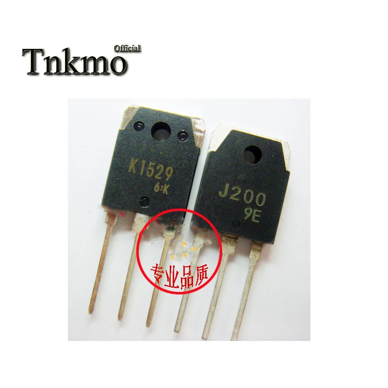 1 пара 2SK1529 K1529 + 2SJ200 J200 TO3P 10A 180 В силикон N-ch P-ch MOSFET бесплатная доставка | Электроника