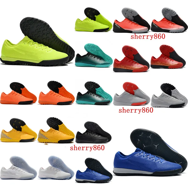 

2019 indoor soccer shoes Mercurial VaporX VII Pro TF IC cr7 football boots mens soccer cleats Mercurial superfly chuteiras de fu