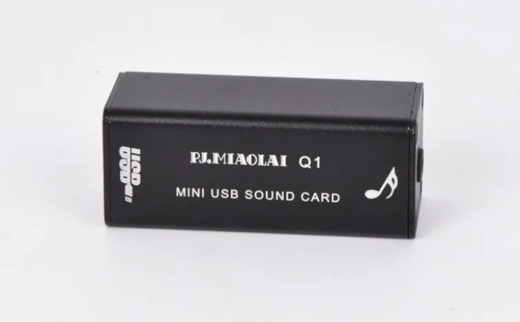 HiFi Звуковая карта компьютер USB внешний DAC аудио декодер качество звука хорошее TIANCOOLKEI Q1