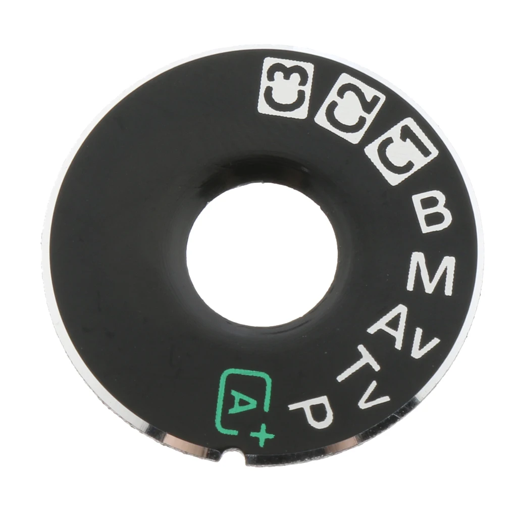 Top Cover Mode Function Dial Mode Plate +- Interface Cap Replacement for Canon EOS 5D Mark III 5D3 DSLR Camera with Tape