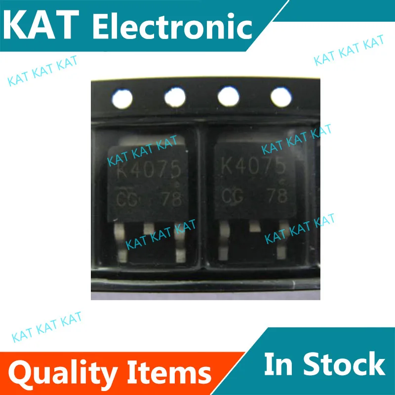 10pcs/lot 2sk4075 K4075 40v 60a Switching N-channel Power Mos Fet ...