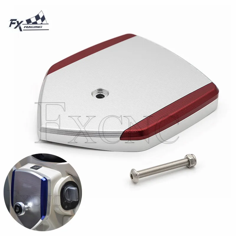 

CNC Aluminum Decorative Motorcycle Gas Cap Chip Keyless Cover Protector For HONDA SUPER CUB c125